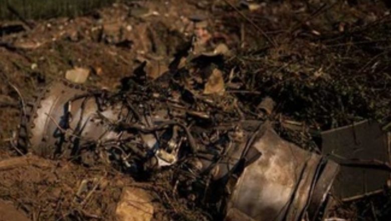 বাংলাদেশের ক্রয় করা গোলাবারুদ সহ ইউক্রেনীয়  বিমান বিধ্বস্ত