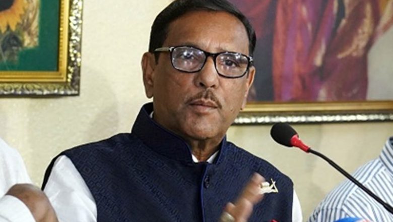 মিডিয়া কাভারেজের ক্ষেত্রে বিএনপিকে প্রাধান্য দেওয়া হচ্ছে – ওবায়দুল কাদের