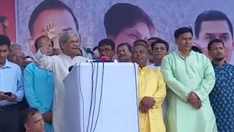 দেশে দুর্ভিক্ষ হলে এর দায় শেখ হাসিনার – মির্জা ফখরুল