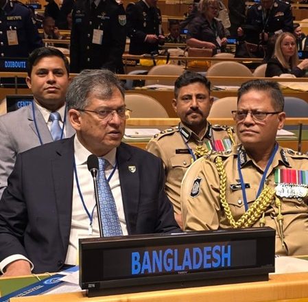 জাতিসংঘ পুলিশ প্রধানদের সম্মেলনে স্বরাষ্ট্রমন্ত্রী সালাহউদ্দিন আহমেদ